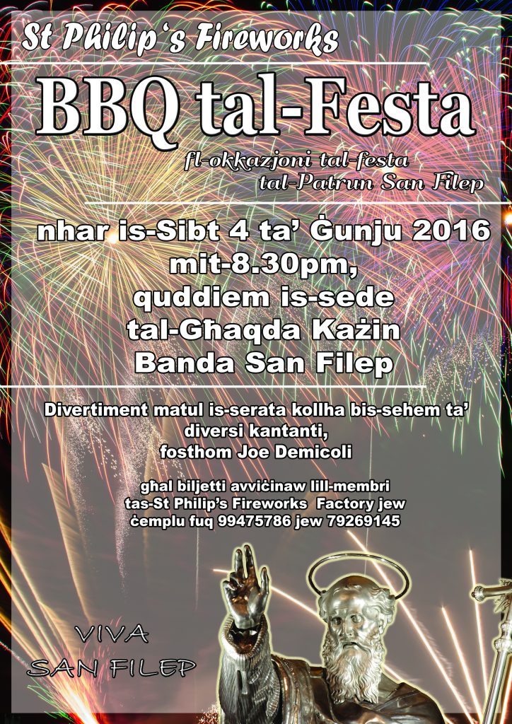 poster bbq festa 2016